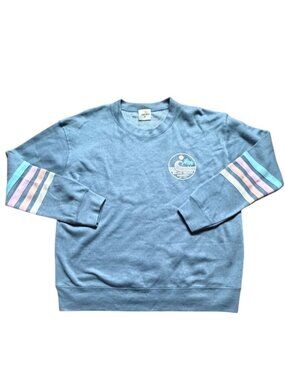 Ocean Drive Womens "Biloxi Beach Mississippi Est 1699" Sweatshirt-Blue-M-NWT